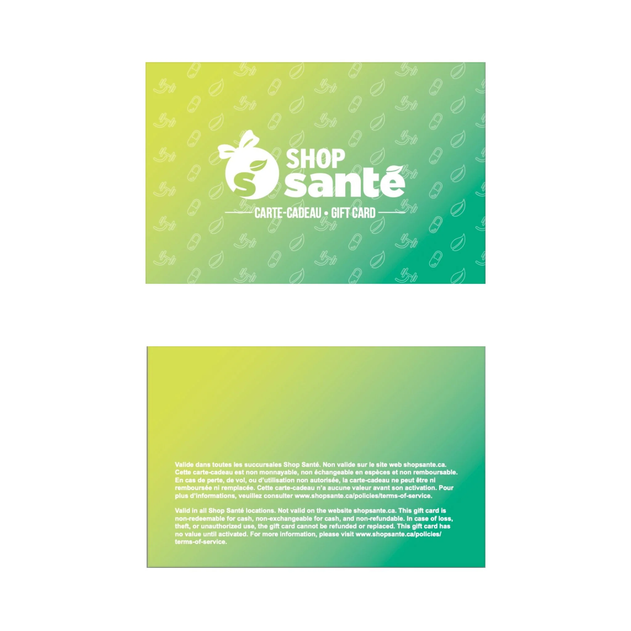 WHOLESALE - Shop santé - Cartes - Image 11
