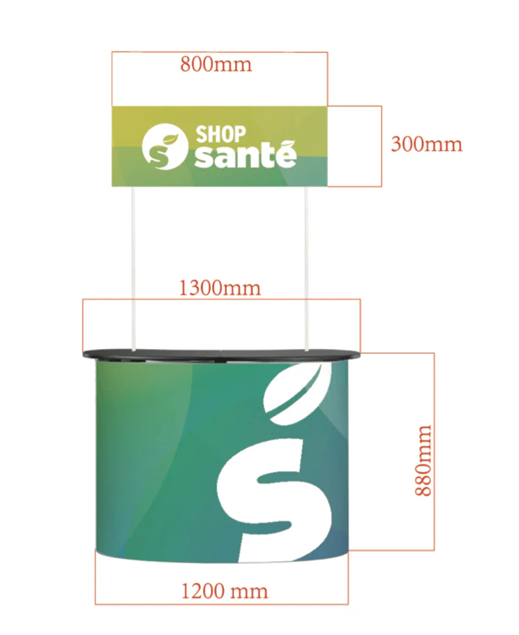 WHOLESALE Shop Santé - Demo Booth - 1un