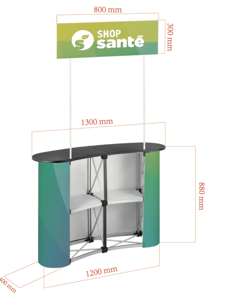WHOLESALE Shop Santé - Demo Booth - 1un - Image 2