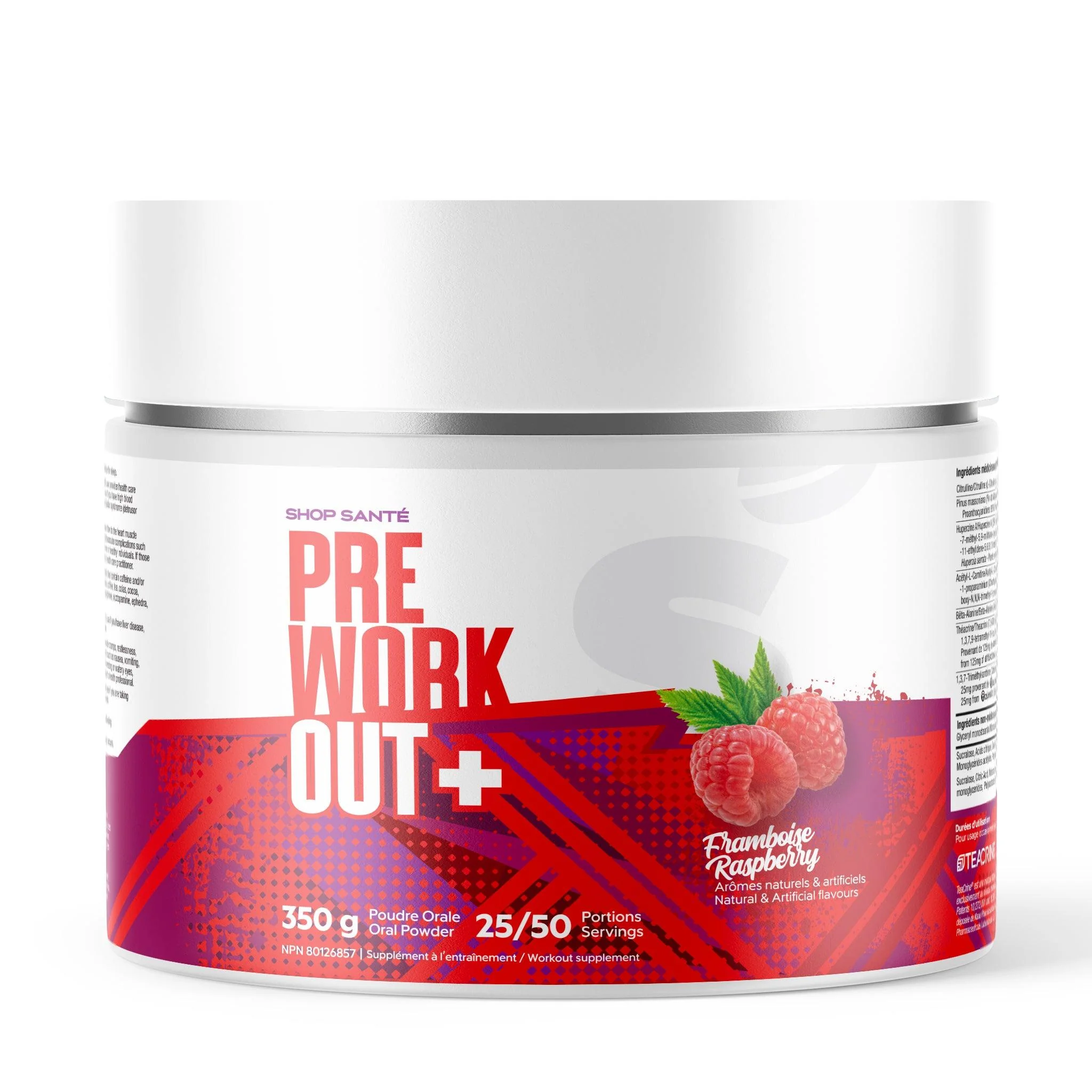 WHOLESALE Shop Santé - Préworkout - Pot en carton* (18un/boîte) - Image 3