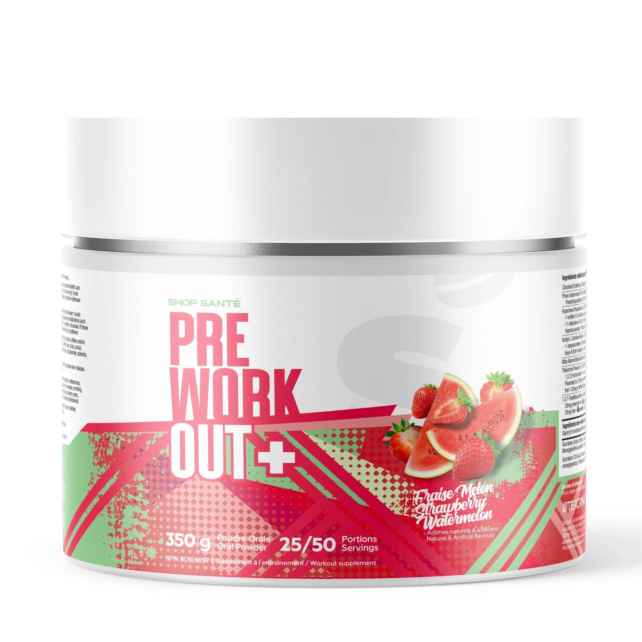 WHOLESALE Shop Santé - Préworkout - Pot en carton* (18un/boîte) - Image 4