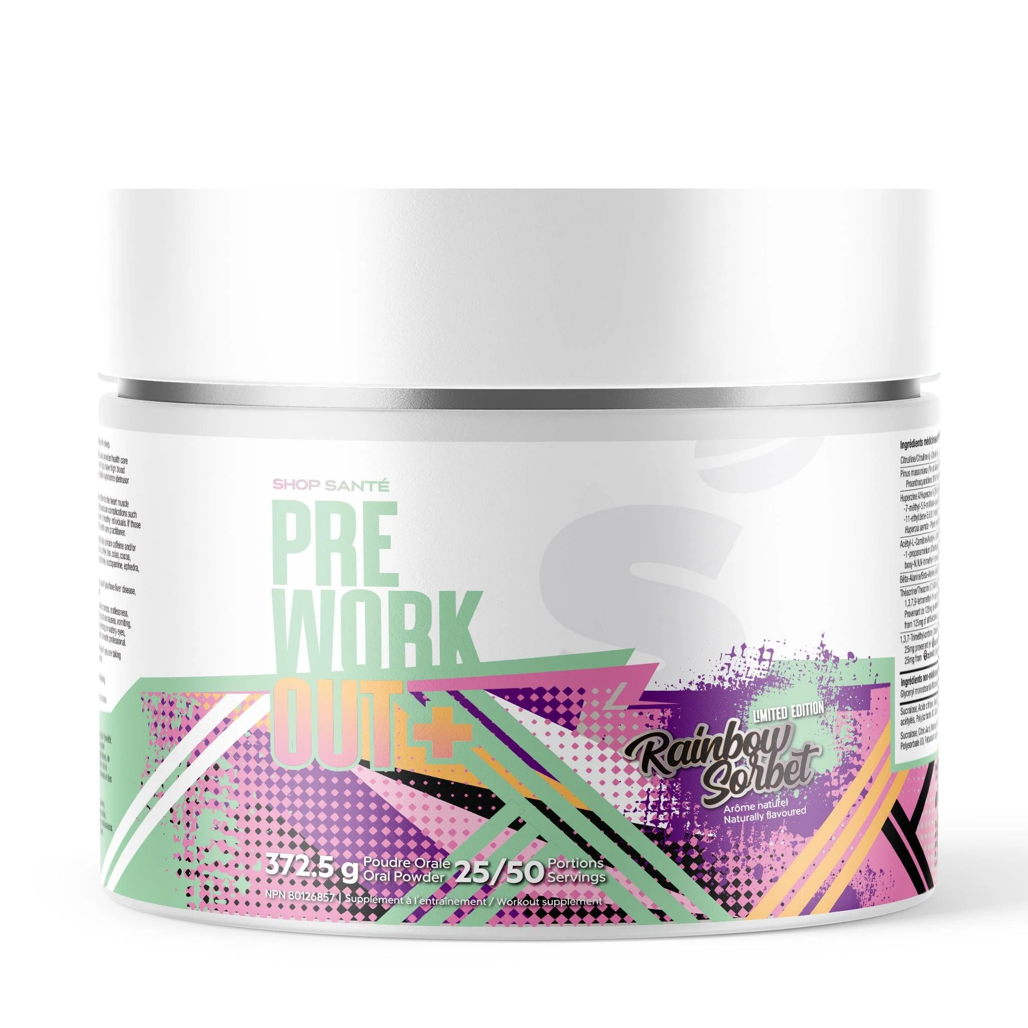 WHOLESALE Shop Santé - Préworkout - Pot en carton* (18un/boîte) - Image 5