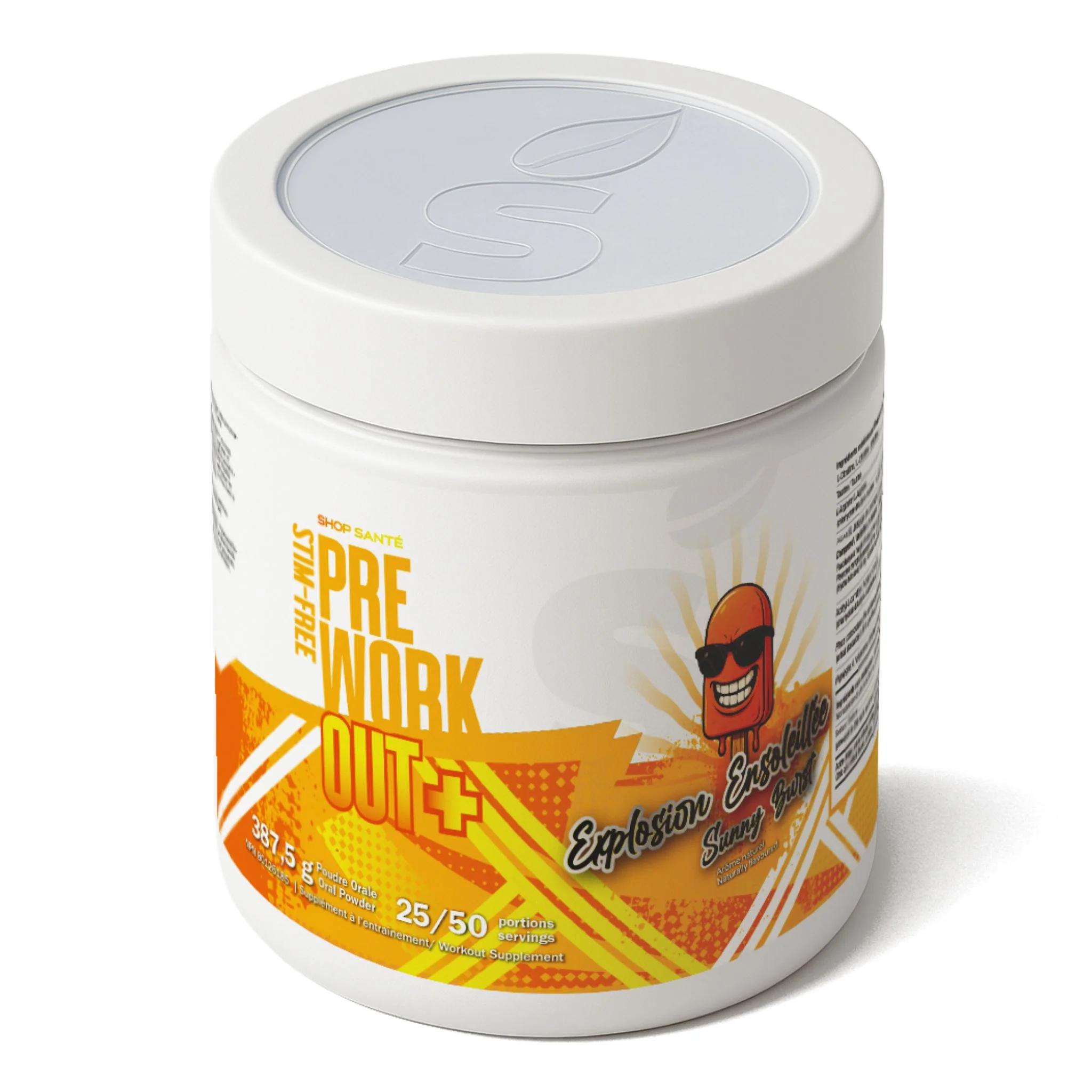 WHOLESALE - Shop Santé - Préworkout Stim-Free (New) (18un/boîte) - Image 3