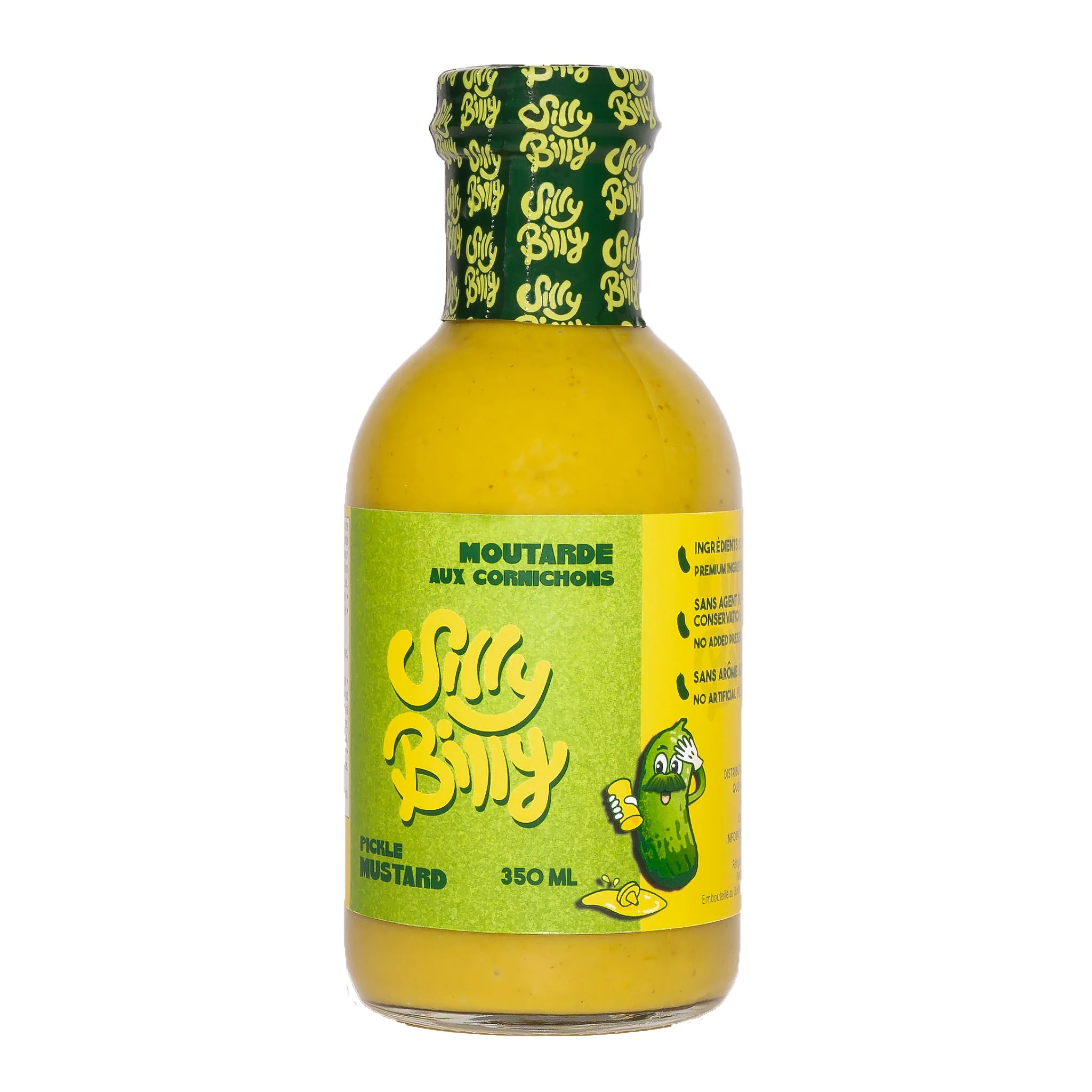 Silly Billy - Moutarde aux Cornichons - 350ml