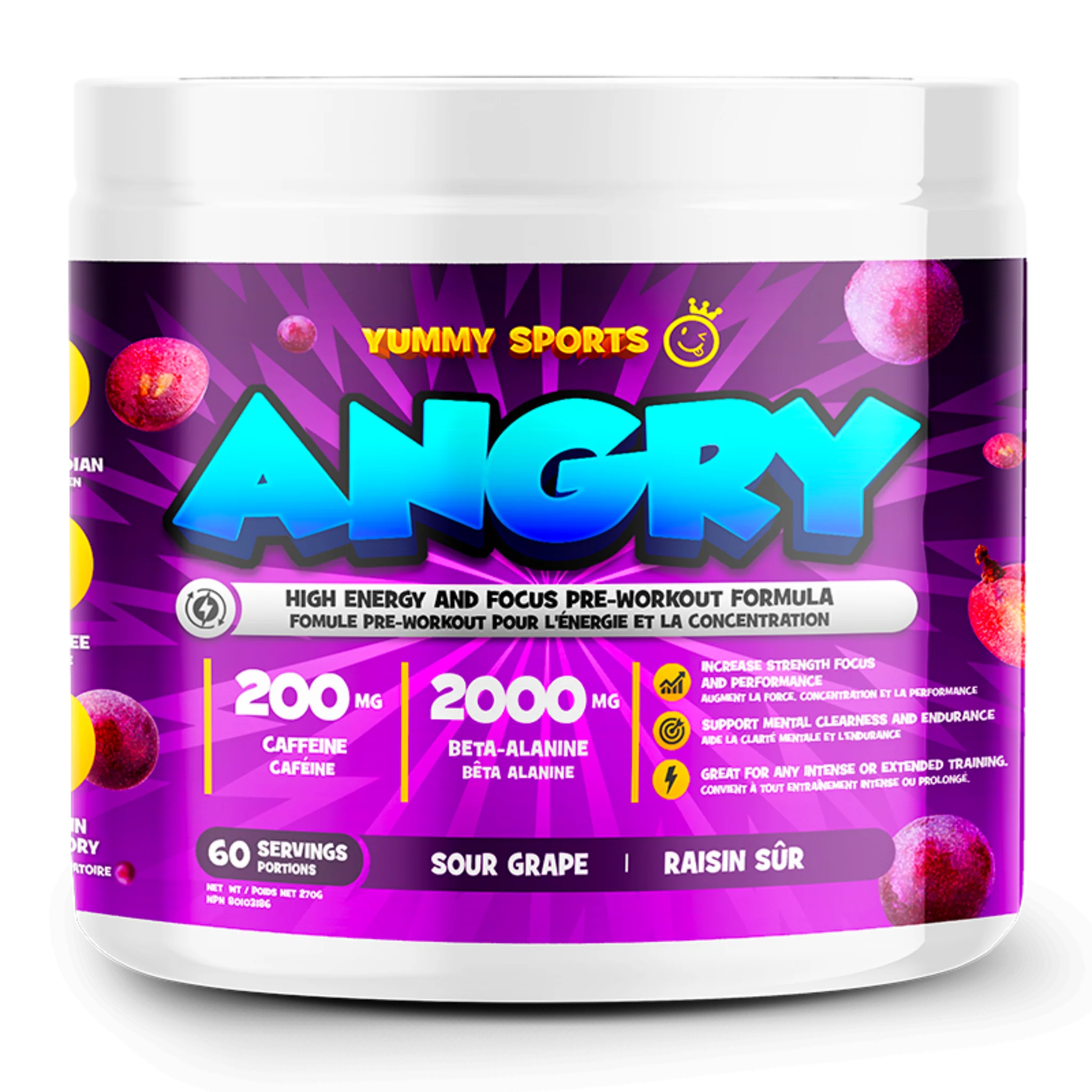 Yummy Sports - Angry 270g - Image 3