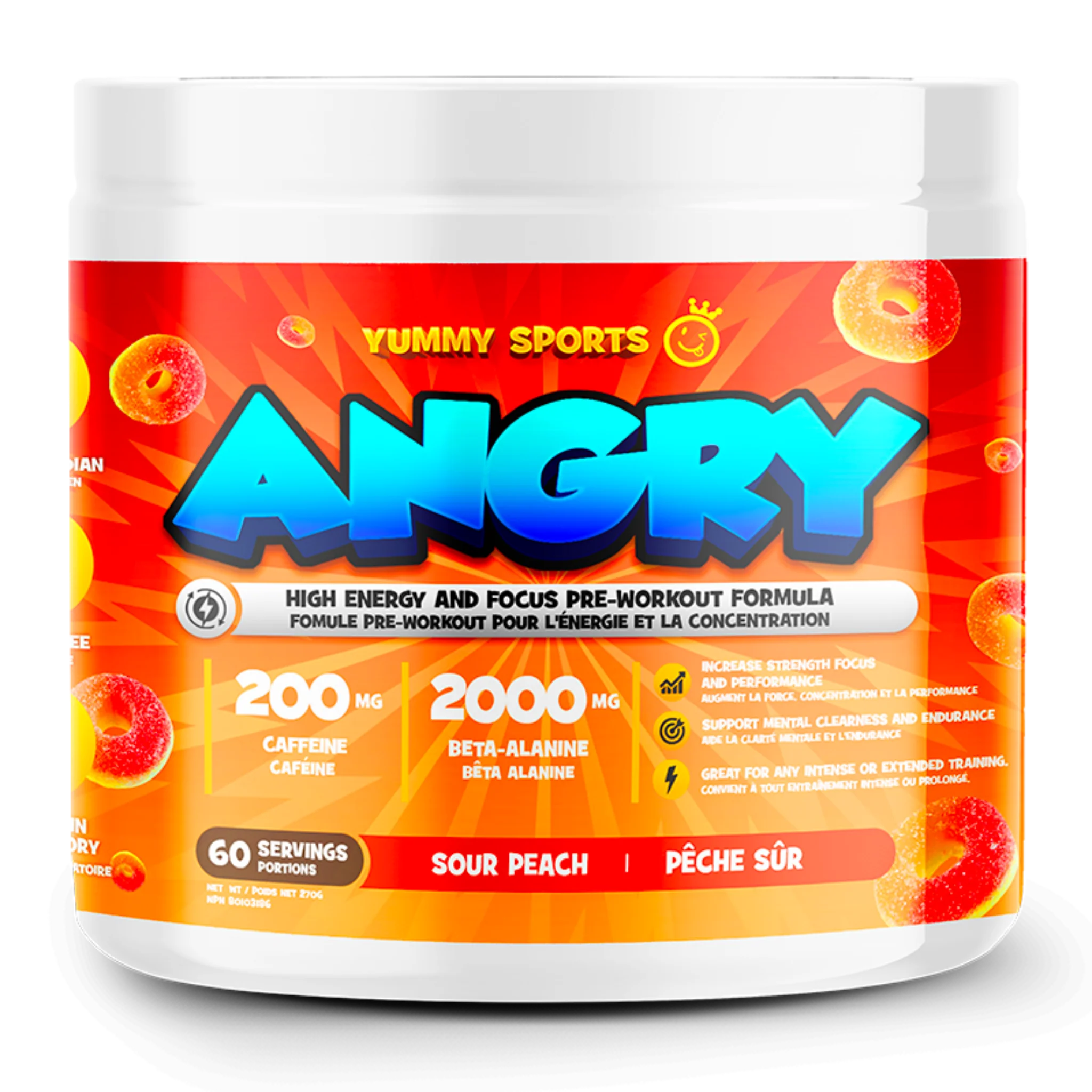 Yummy Sports - Angry 270g - Image 4