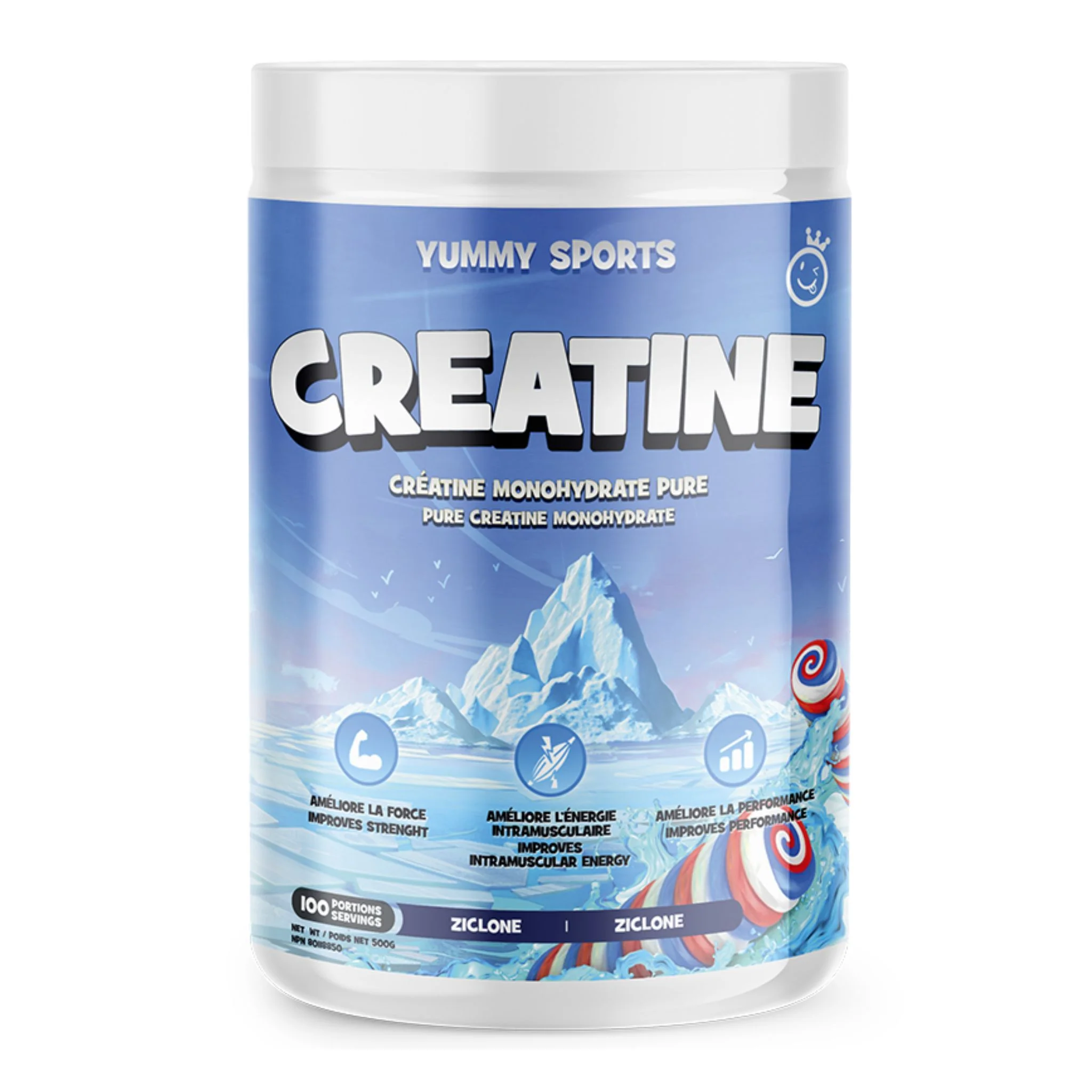 Yummy Sports - Créatine - 500g - Image 3