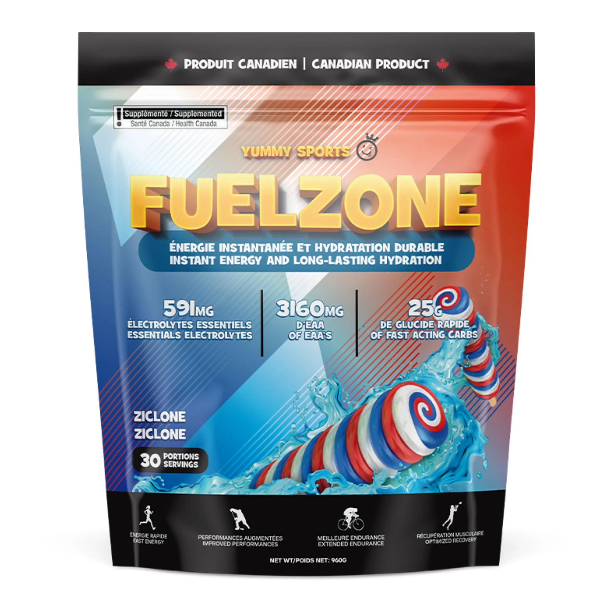 Yummy Sports - Fuel Zone - 960g - Image 3