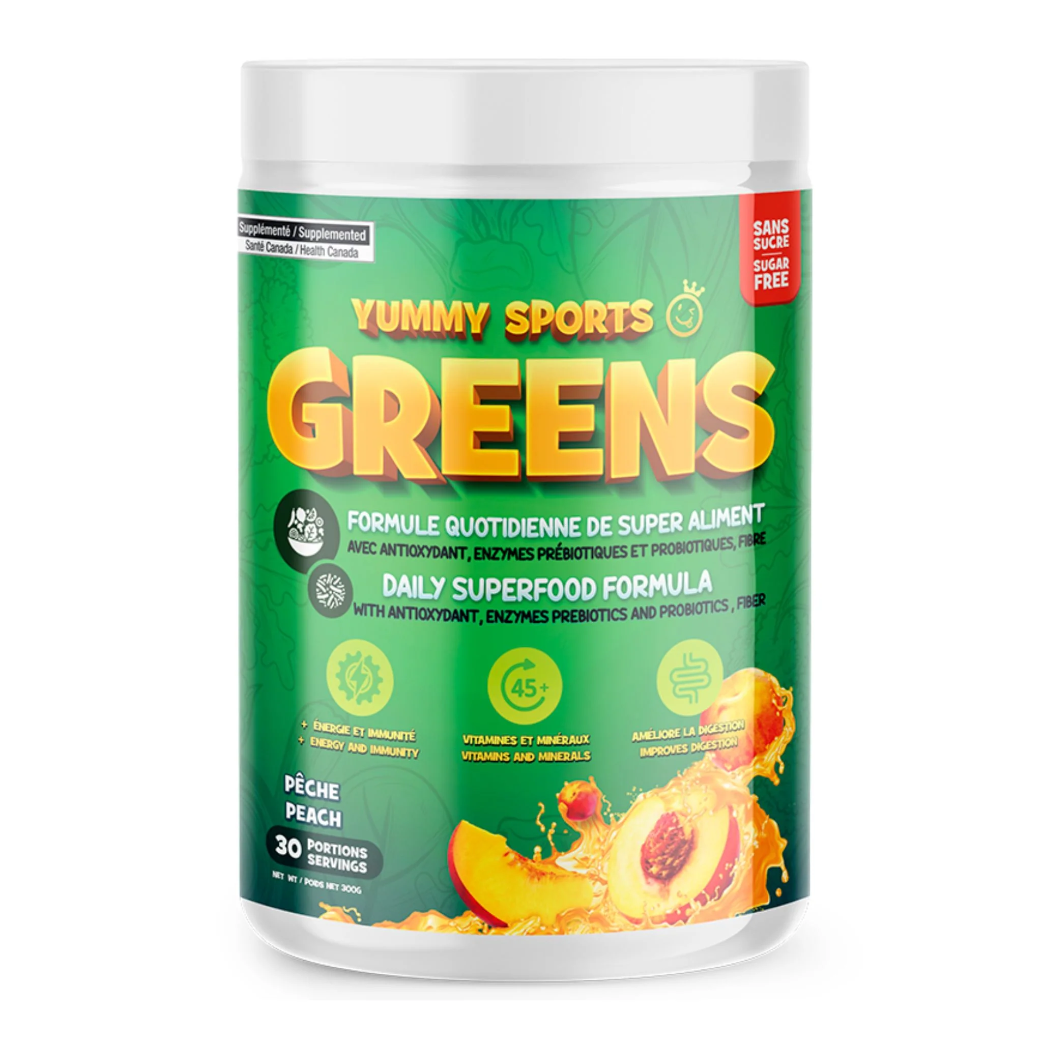 Yummy Sports - Greens - 300g - Image 2