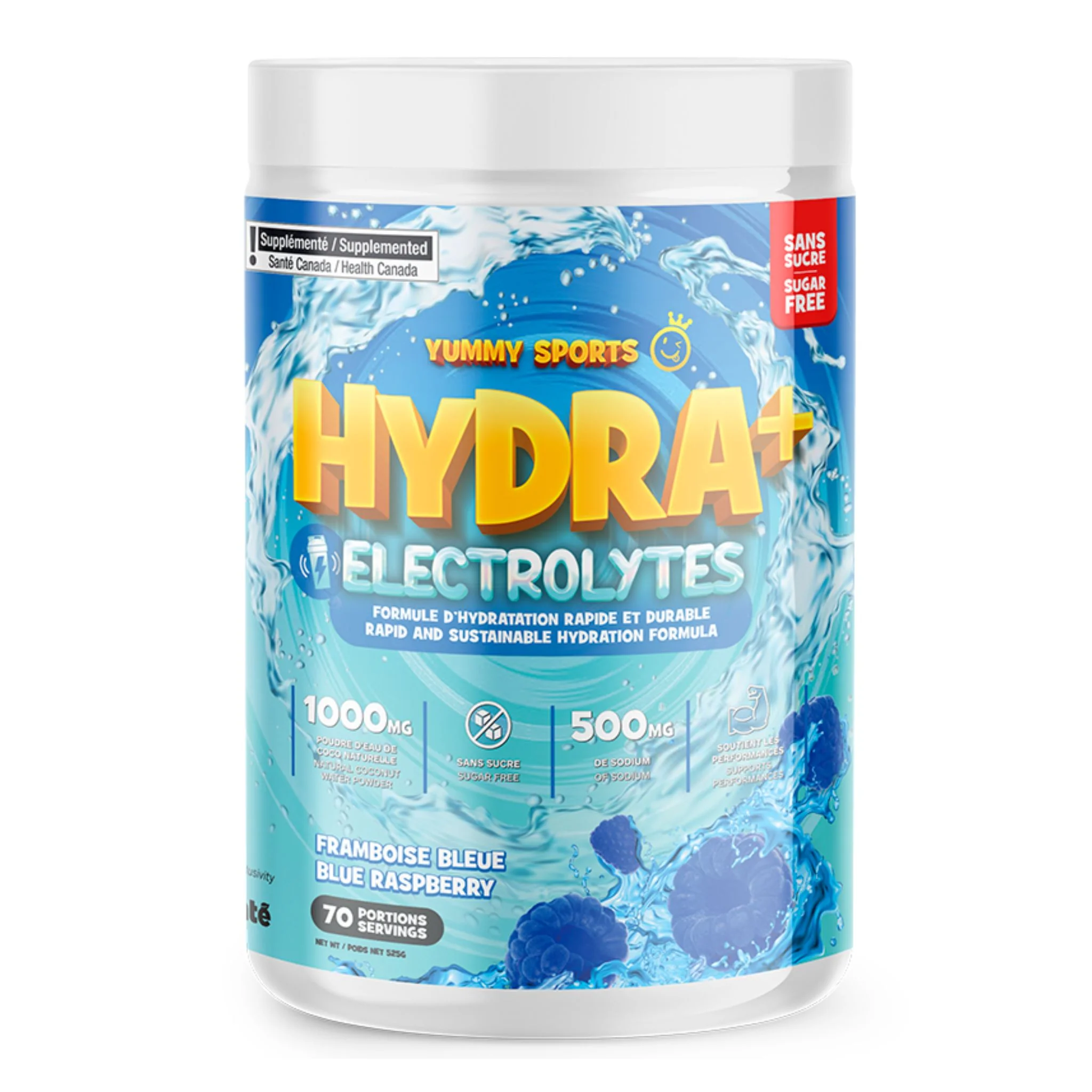 Yummy Sports - Hydra + Électrolytes - 525g - Image 3