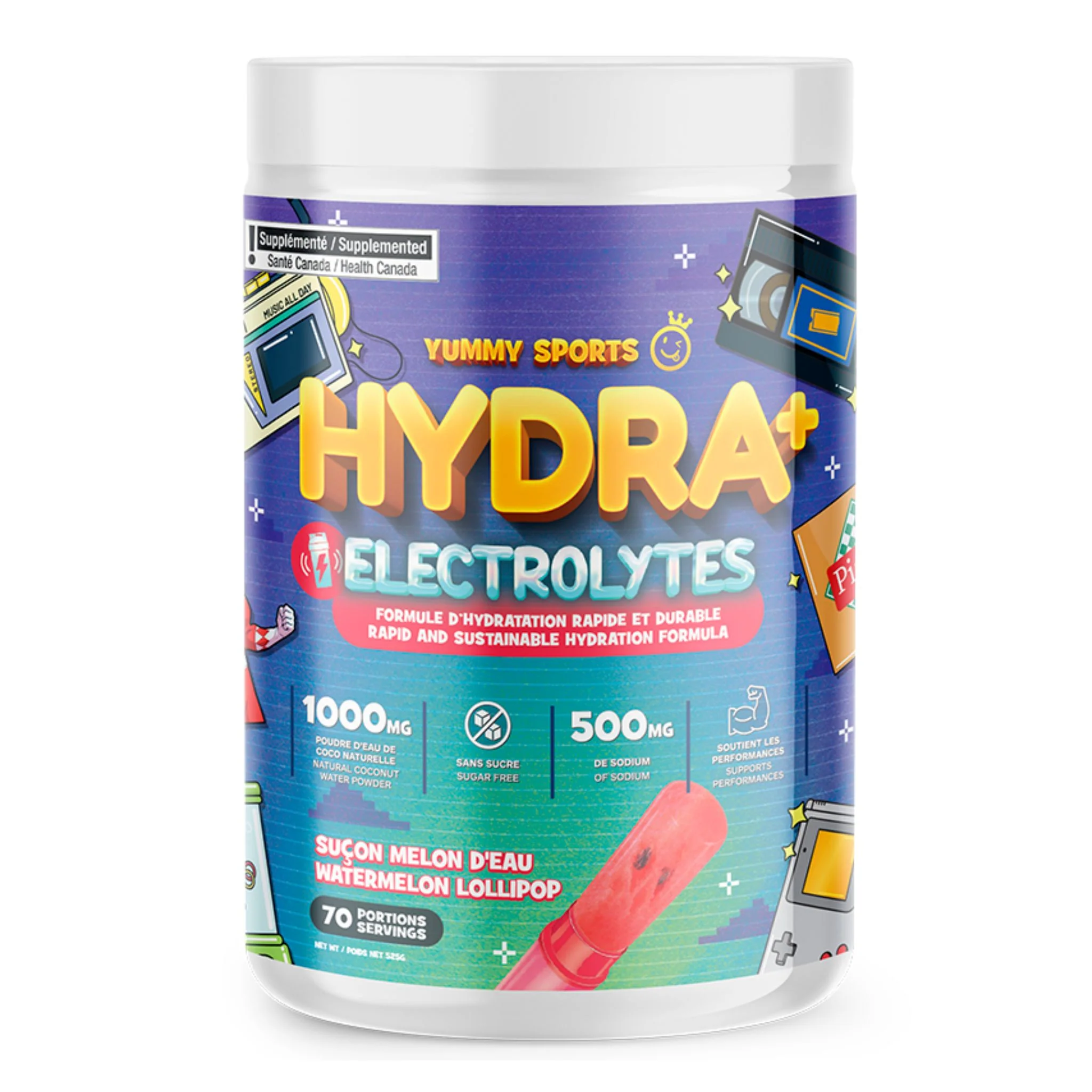 Yummy Sports - Hydra + Électrolytes - 525g - Image 4