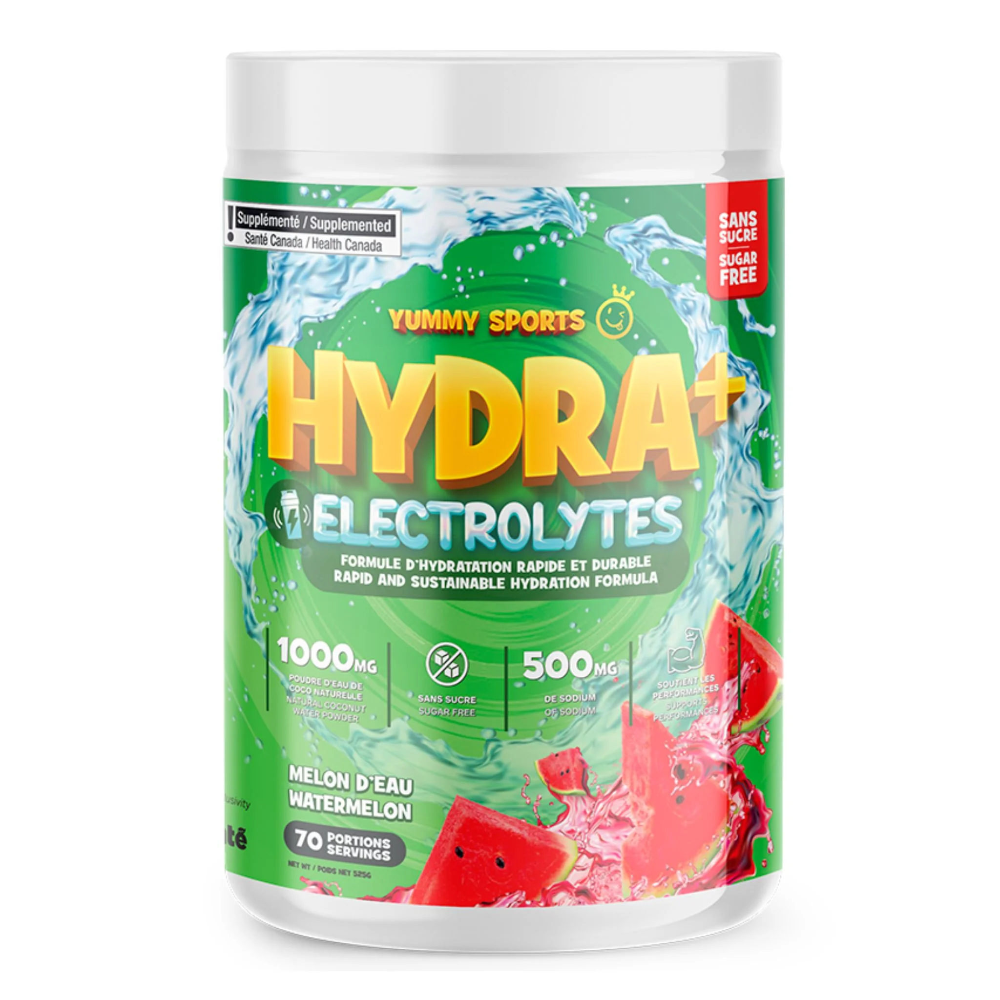 Yummy Sports - Hydra + Électrolytes - 525g - Image 5