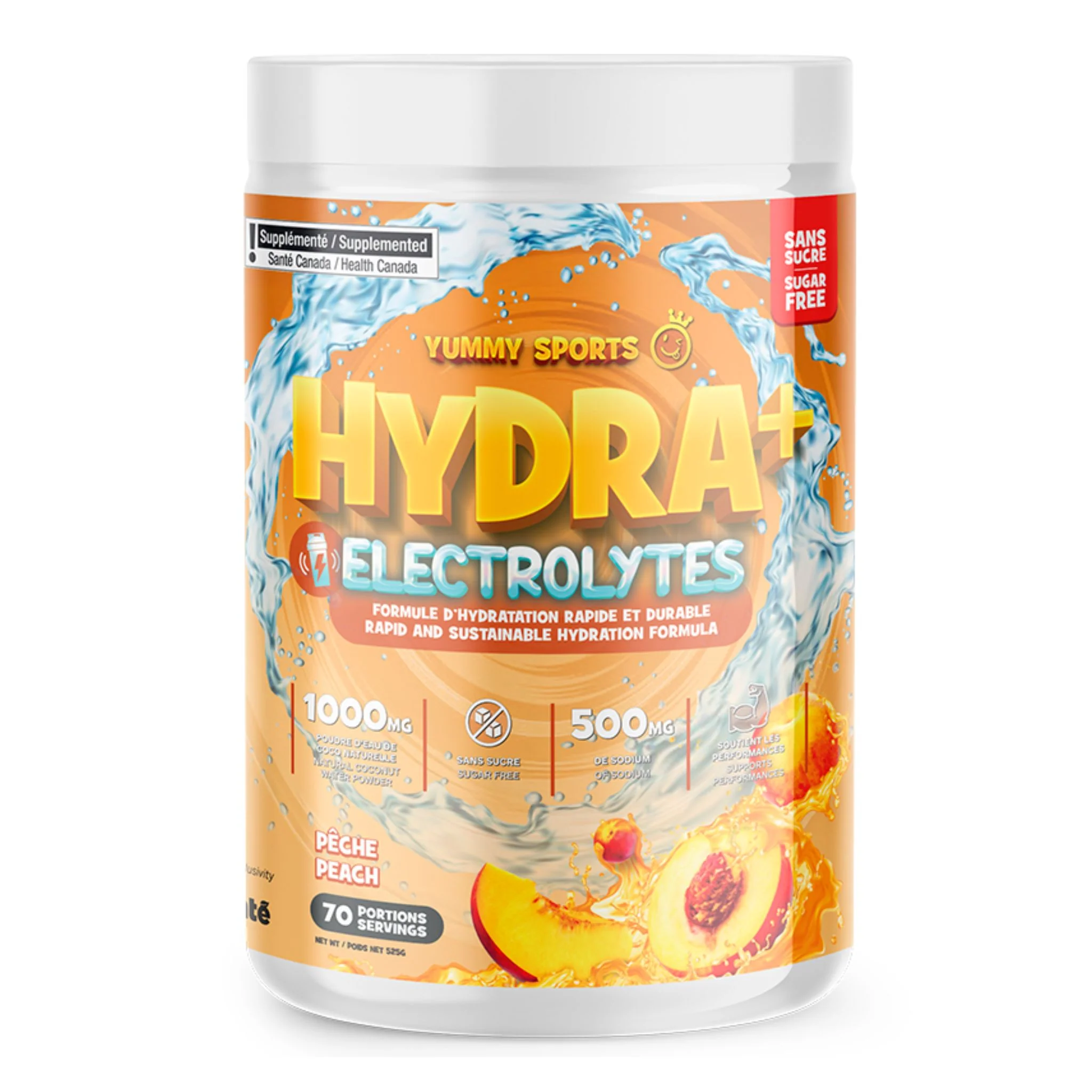 Yummy Sports - Hydra + Électrolytes - 525g - Image 7