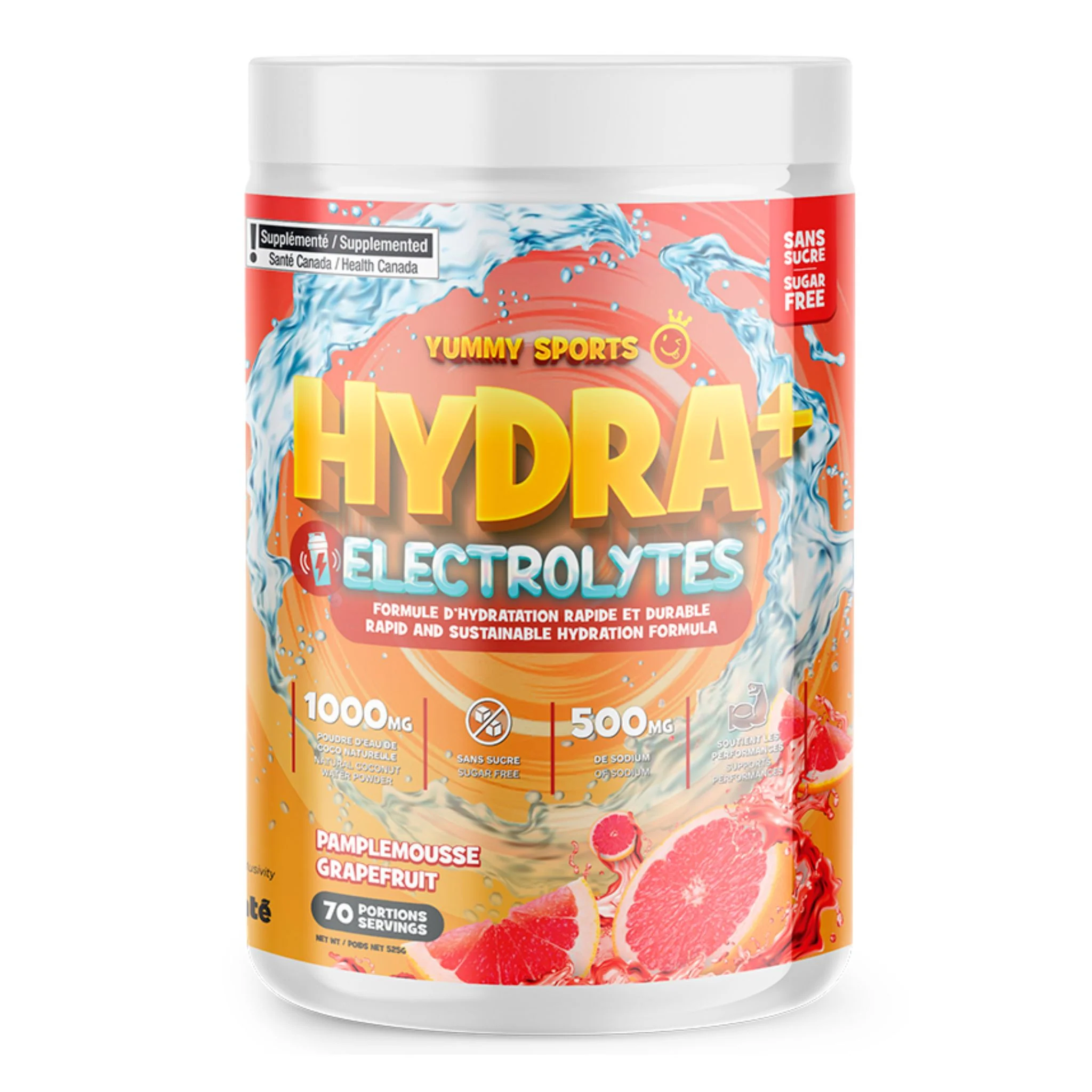 Yummy Sports - Hydra + Électrolytes - 525g - Image 8