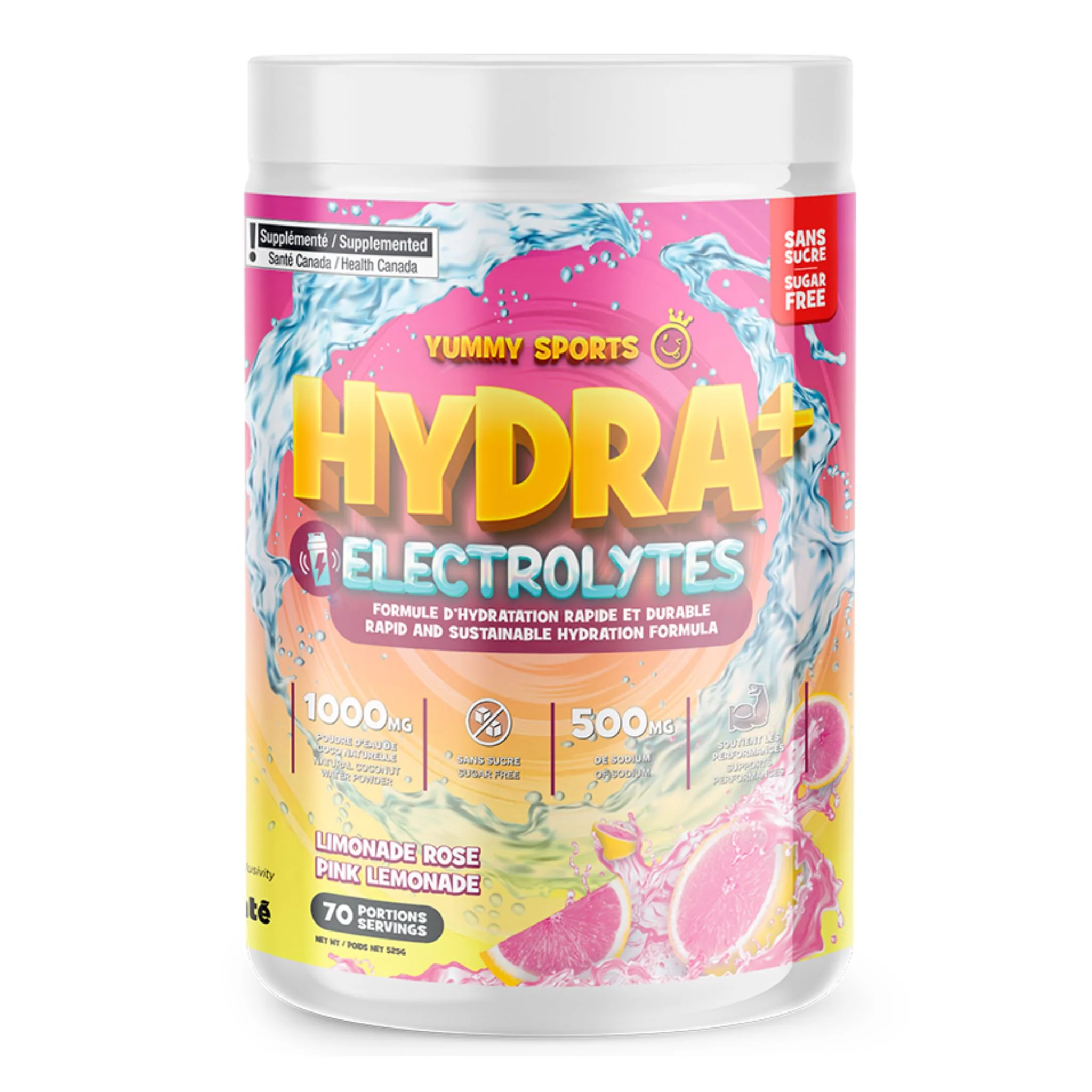 Yummy Sports - Hydra + Électrolytes - 525g - Image 9
