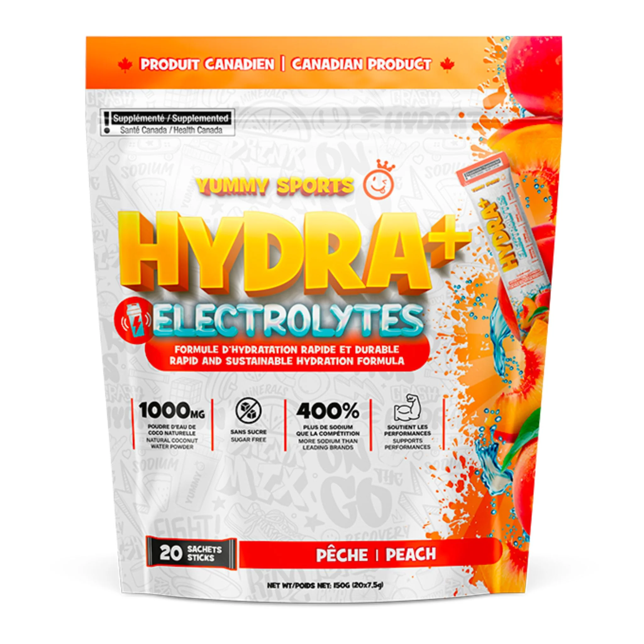 Yummy Sports - Hydra + Sachet - 7.5g (20x) - Image 4