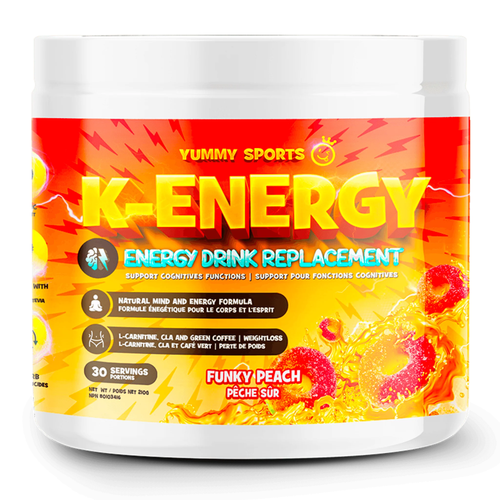 Yummy Sports - K-Energy - 210g - Image 2