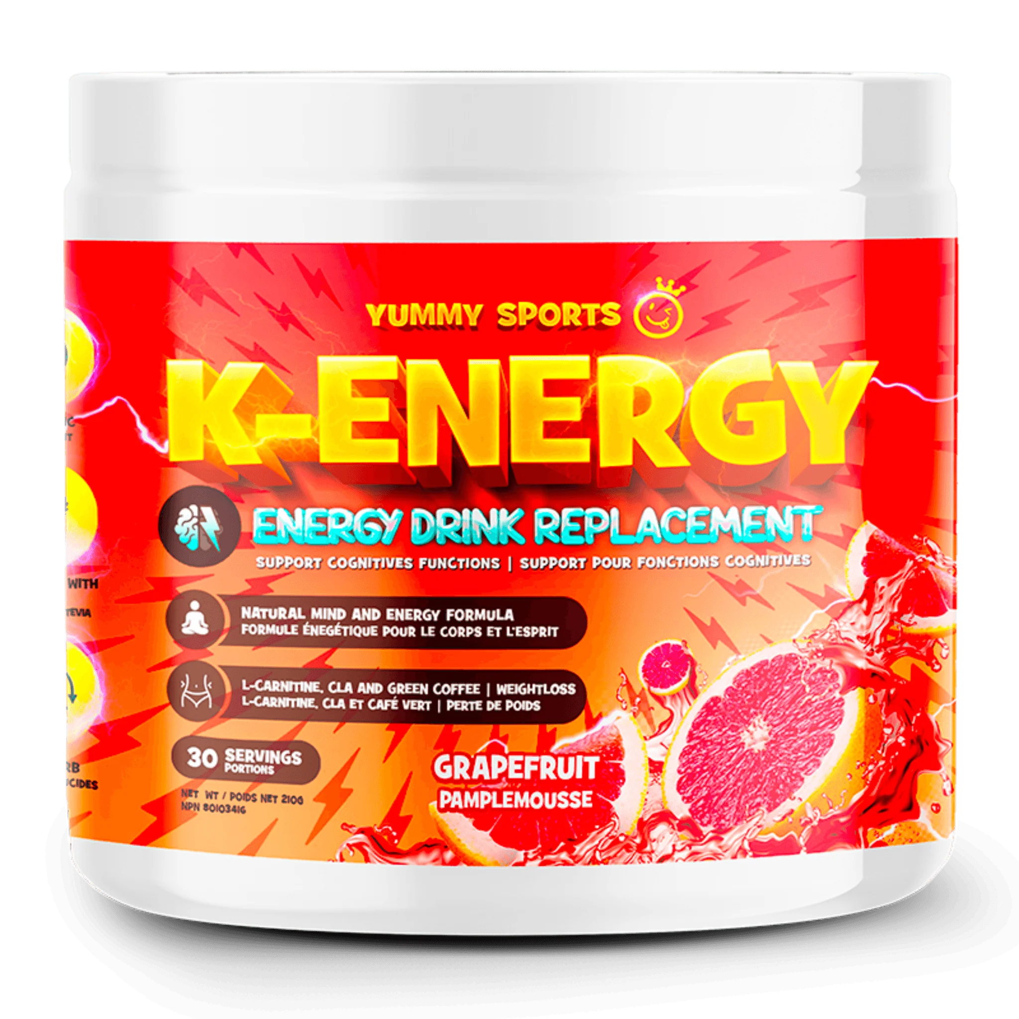 Yummy Sports - K-Energy - 210g - Image 3