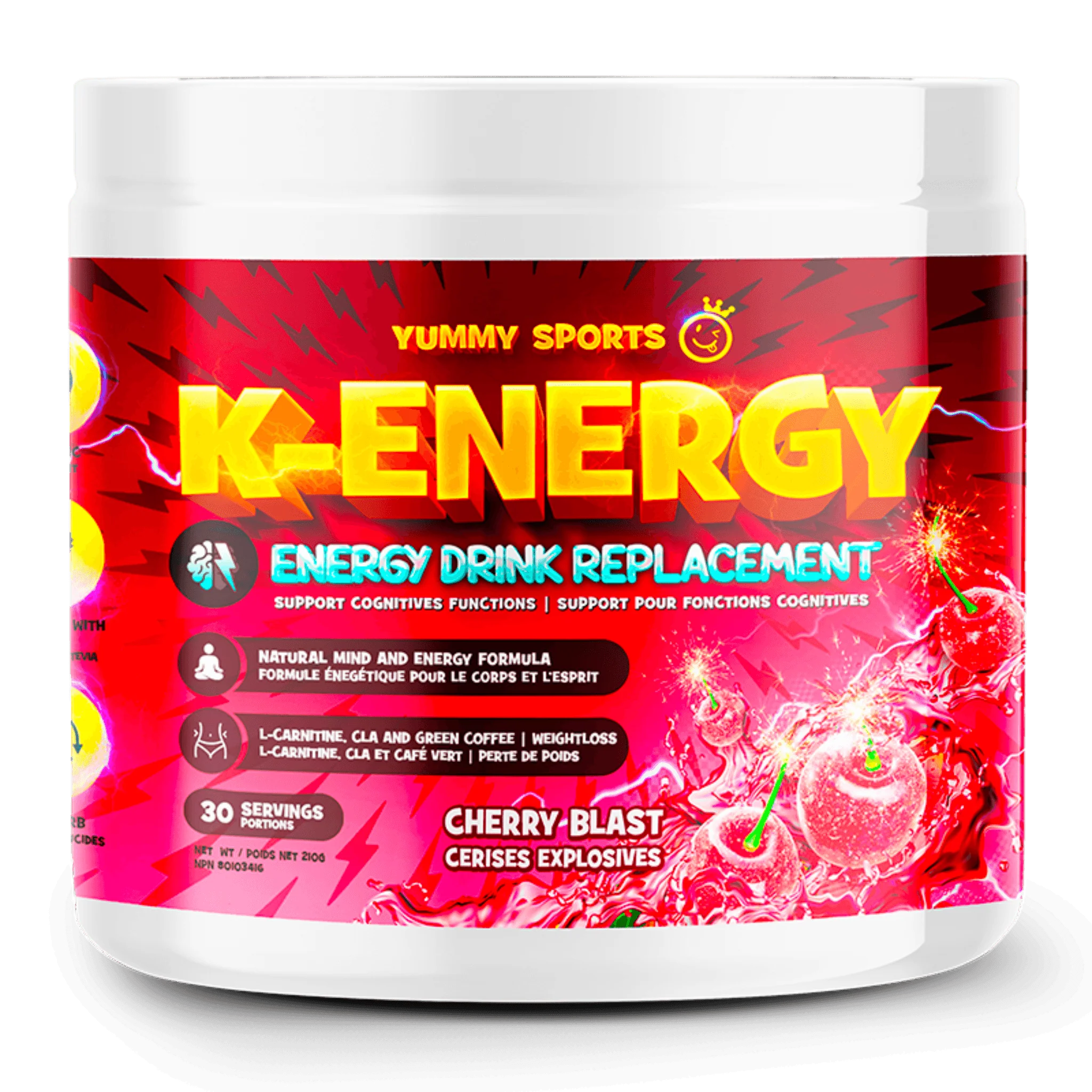 Yummy Sports - K-Energy - 210g - Image 4